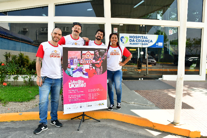 RESENDE RECEBE O LABORATÓRIO ENCANTADO NO HOSPITAL MUNICIPAL DA CRIANÇA ALBERT SABIN