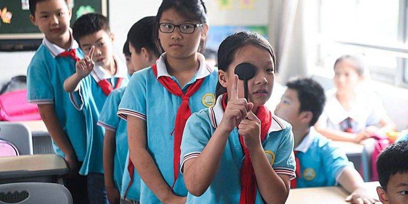 Escolas chinesas devem garantir duas horas de atividade física