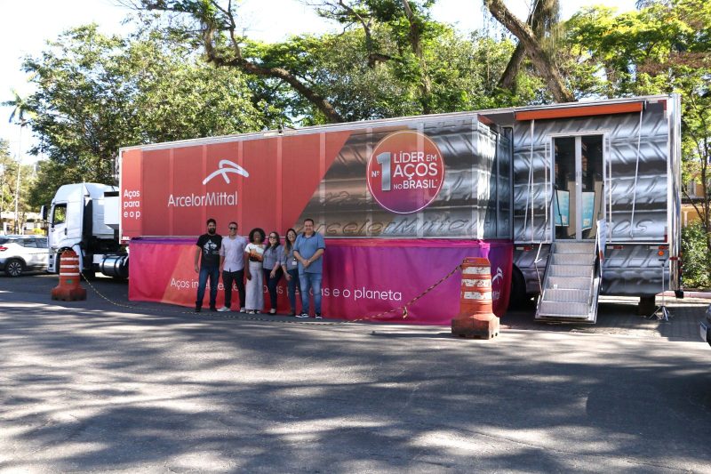 Barra Mansa recebe caminhao do Programa Mestre ArcelorMittal – Barra