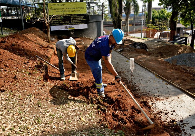 Prefeitura constrói novo espaço do Corredor Cultural Urbano em Volta Redonda