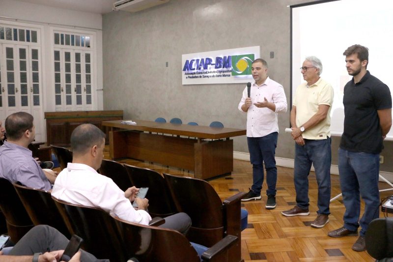 Prefeitura de Barra Mansa recebe representantes da empresa responsavel pelo