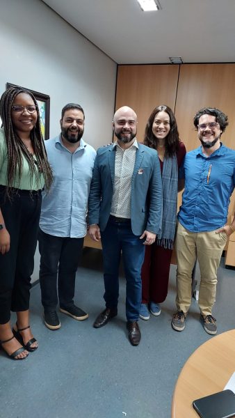 Presidente da Fundacao Cultura Barra Mansa participa de reunioes em