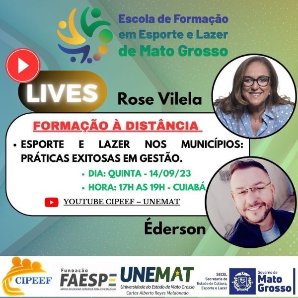 Secretária de Esporte de Volta Redonda vai apresentar projetos da cidade para universitários do Mato Grosso