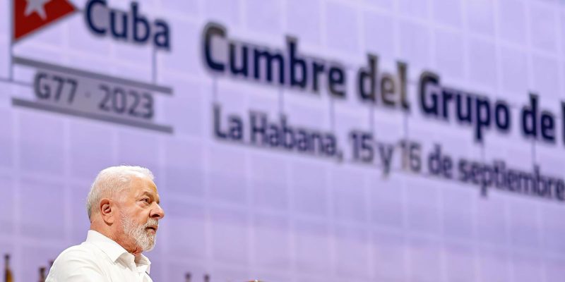 Em Cuba, Lula critica modelo de negócios de empresas de tecnologia