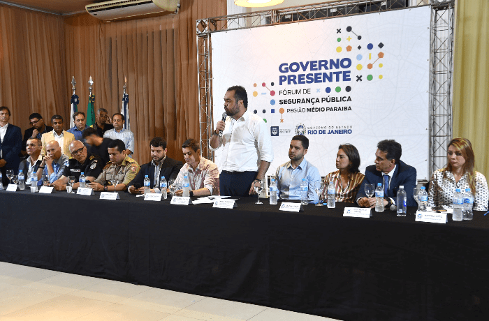 EM FÓRUM REALIZADO EM RESENDE, CLAUDIO CASTRO APRESENTA AÇÕES DE FORTALECIMENTO DA SEGURANÇA PÚBLICA