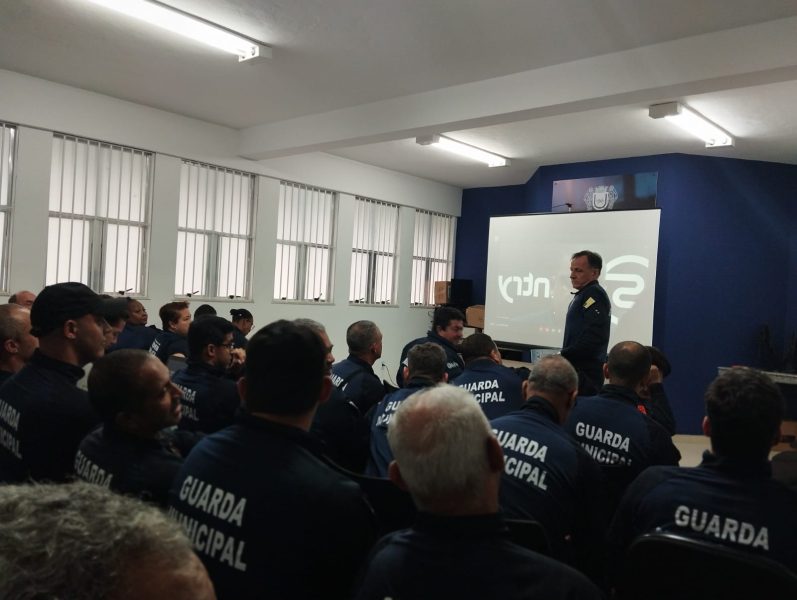 Guarda Municipal de Volta Redonda faz capacitaÃ§Ã£o para utilizar novo sistema de comunicaÃ§Ã£o