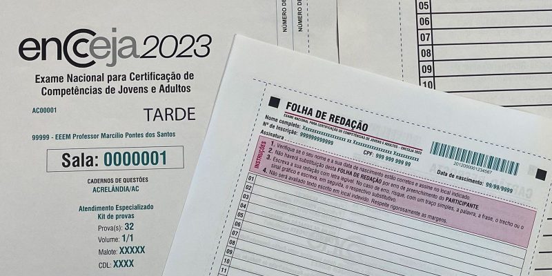 Provas do Encceja serão aplicadas hoje e amanhã em todo o país