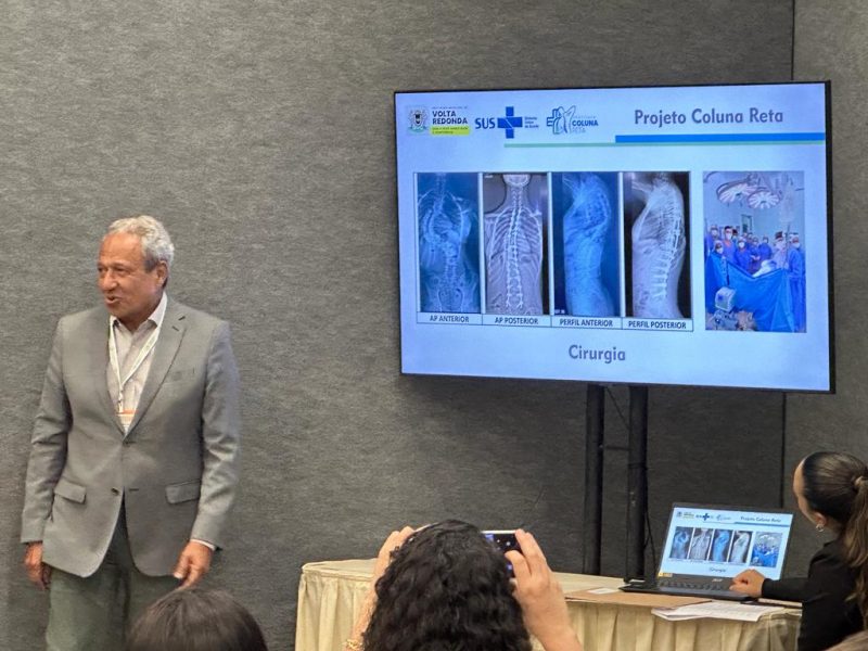 Volta Redonda apresenta resultados de programa de prevenção de escoliose em estudantes