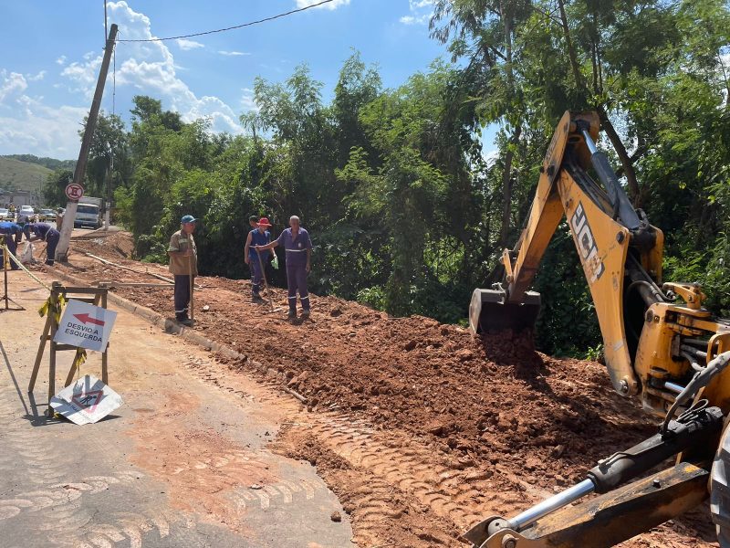 Obras de revitalizacao do municipio seguem a todo vapor –