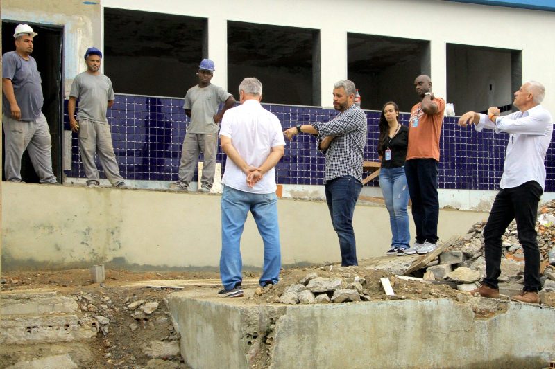 Rodrigo Drable confere obras no bairro Boa Vista I –