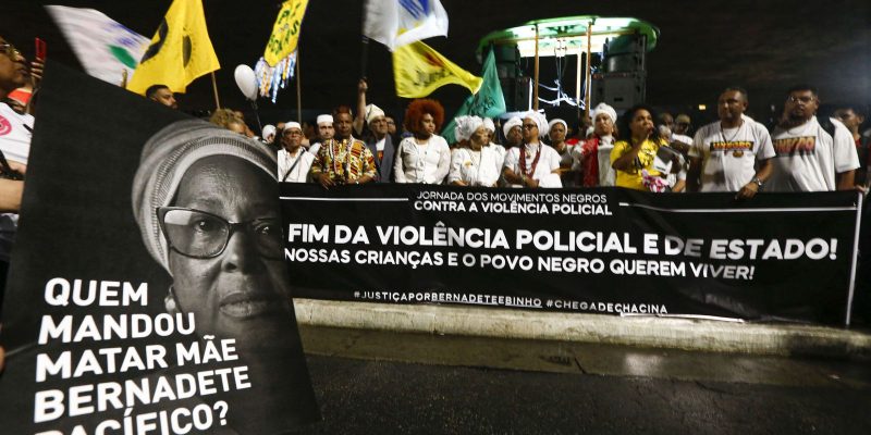 “Culpou o tráfico de droga para se livrar”, diz filho de Mãe Bernadete