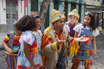 Brasília (DF) 23/12/2023 – Auto de Natal que mistura tradição e cultura popular completa 40 anos no Marco Zero de Recife
Foto: Gianny Melo/Divulgação
