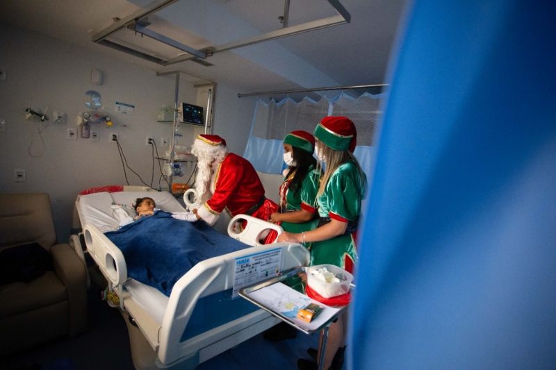 Papai Noel vai percorrer hospitais de Volta Redonda