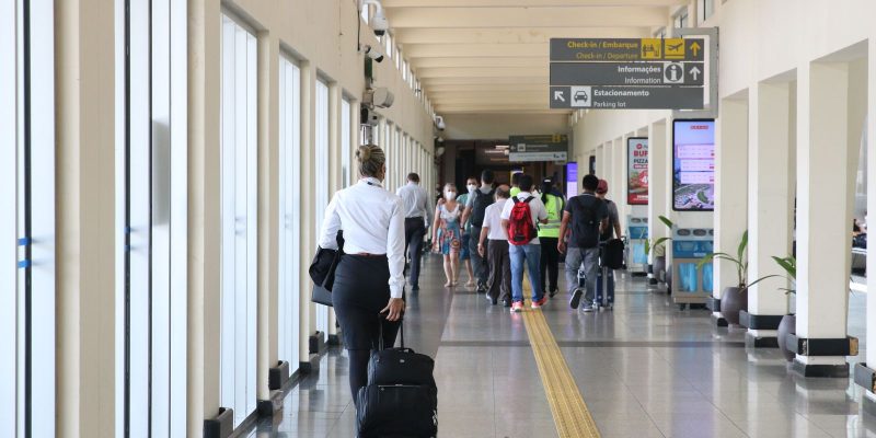 Área do check in do Aeroporto de Congonhas apresenta falha em ar condi