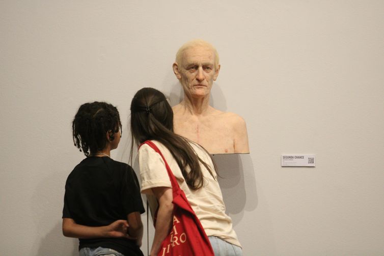 São Paulo (SP), 15/12/2023 - Obras do artista Giovani Caramello na exposição Hiper-realismo no Brasil, com curadoria de Ícaro Ferraz Vidal Júnior, na Caixa Cultural São Paulo. Foto: Rovena Rosa/Agência Brasil