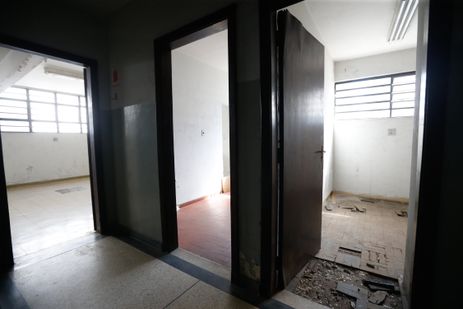 São Paulo (SP) 01/12//2023 - Ministro dos Direitos Humanos e da Cidadania, Silvio Almeida visita antigo centro de repressão da ditadura DOI-Codi. Foto Paulo Pinto/Agência Brasil