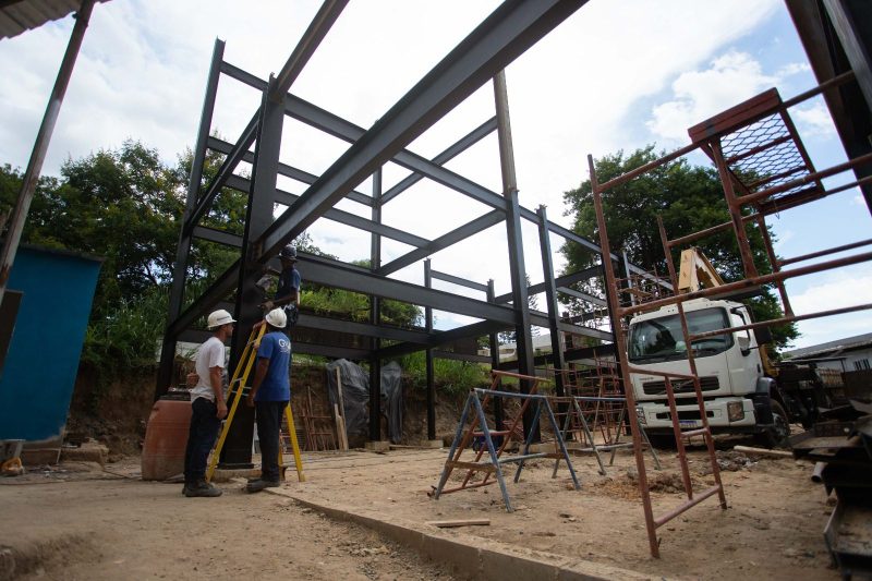 Iniciativa pioneira, prédio do Retiro dos Atletas está em construção em Volta Redonda
