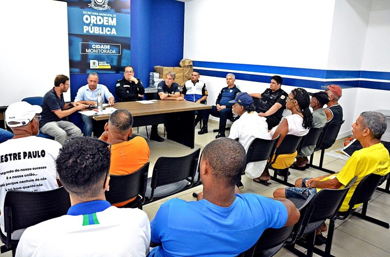Ordem Pública de Volta Redonda sedia reunião para definir segurança do Encontro de Folia de Reis