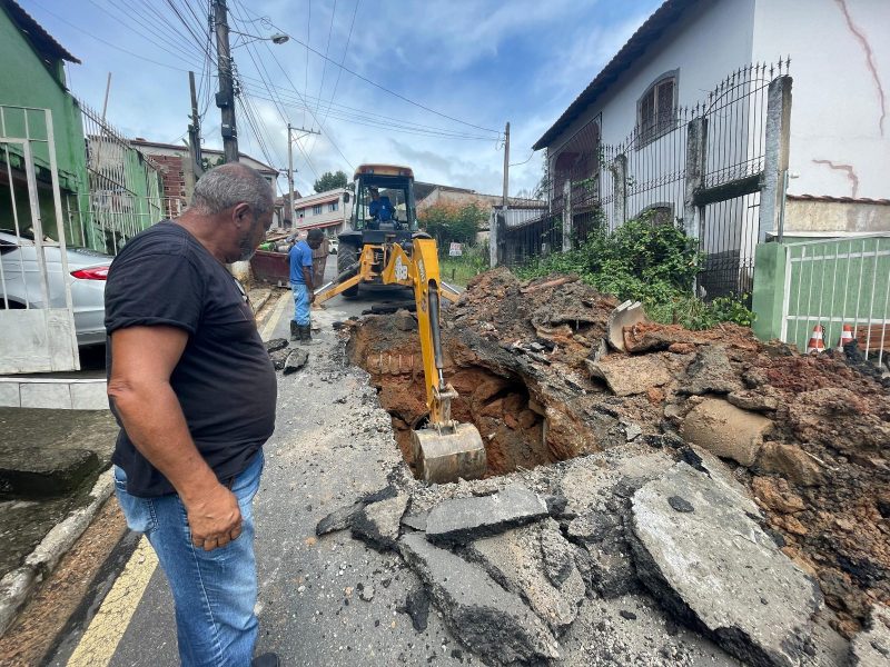 Saae de Barra Mansa realiza obras de drenagem no Morada