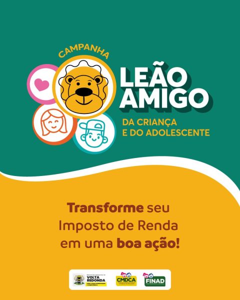 Volta Redonda lança campanha “Leão Amigo da Criança, do Adolescente e do Idoso”