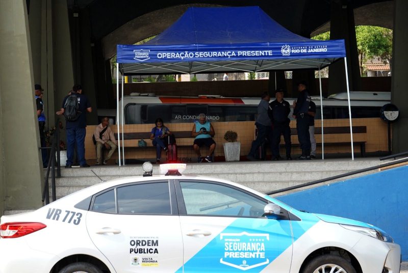Operação Segurança Presente é ampliada e chega à rodoviária de Volta Redonda