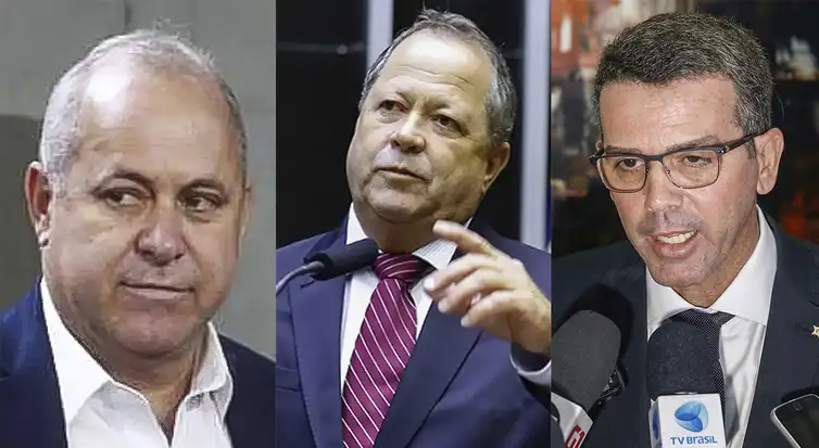 Caso Marielle Franco - Domingos Brazão, seu irmão Chiquinho Brazão e Rivaldo Barbosa. Os três foram presos por forte envolvimento com o assassinato de Marielle Franco 
Foto: Alerj, ABr