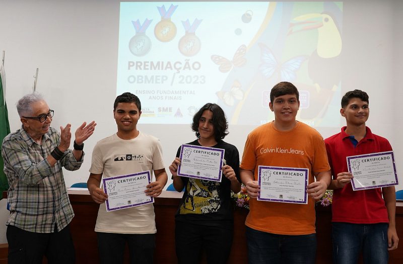Prefeitura de Volta Redonda vai promover viagem cultural ao Rio para alunos premiados na 18ª Obmep