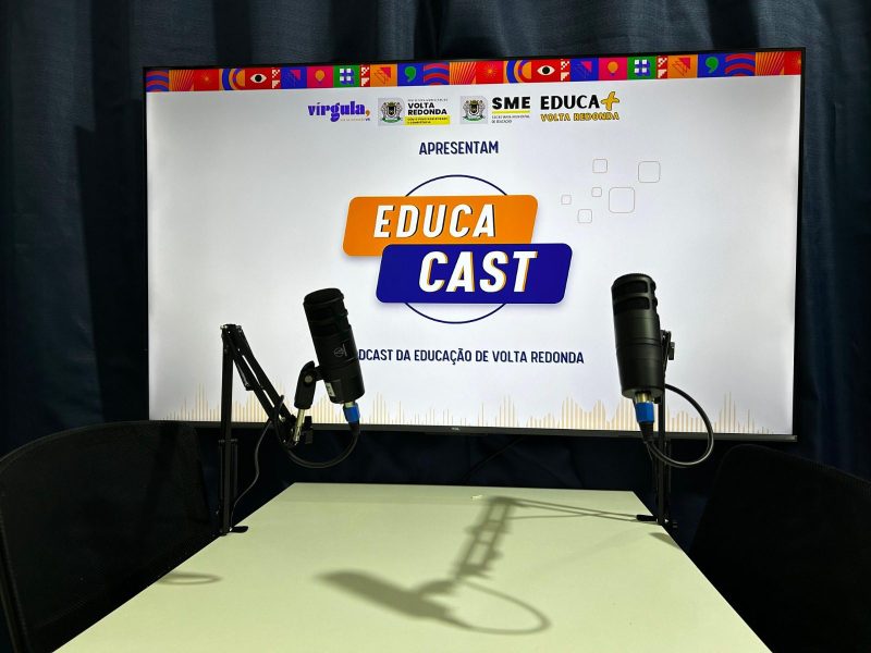 Educação de Volta Redonda lança podcast em parceria com o ‘Vírgula HUB de Inovação VR’