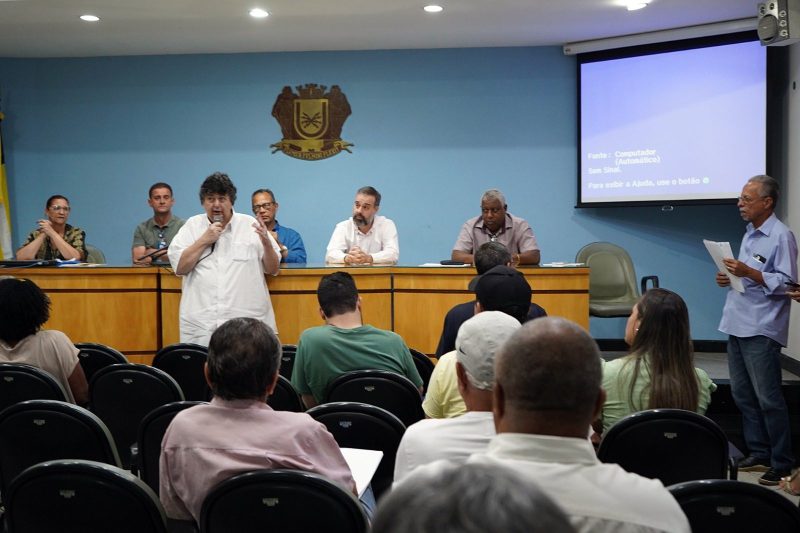 Prefeitura de Volta Redonda reúne associações de moradores para tratar do Orçamento Participativo 2025