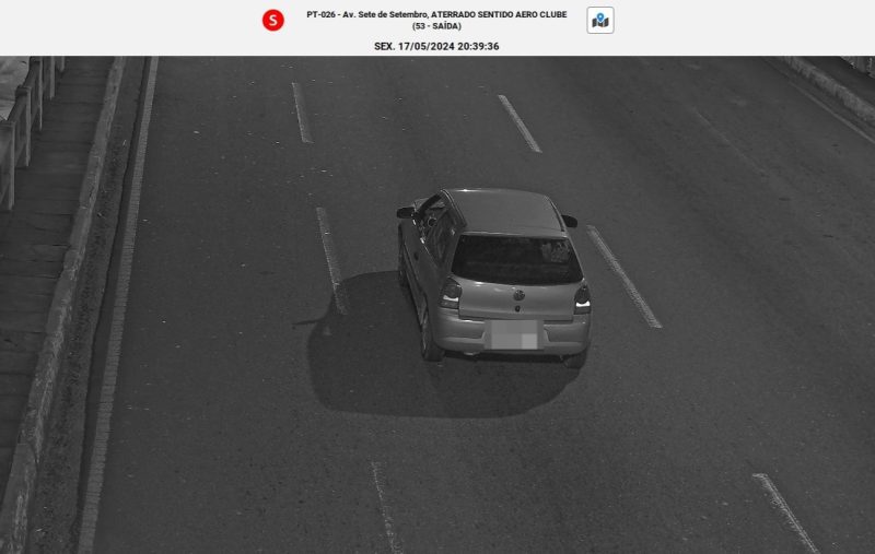 Carro furtado é recuperado com auxílio das câmeras da prefeitura de Volta Redonda