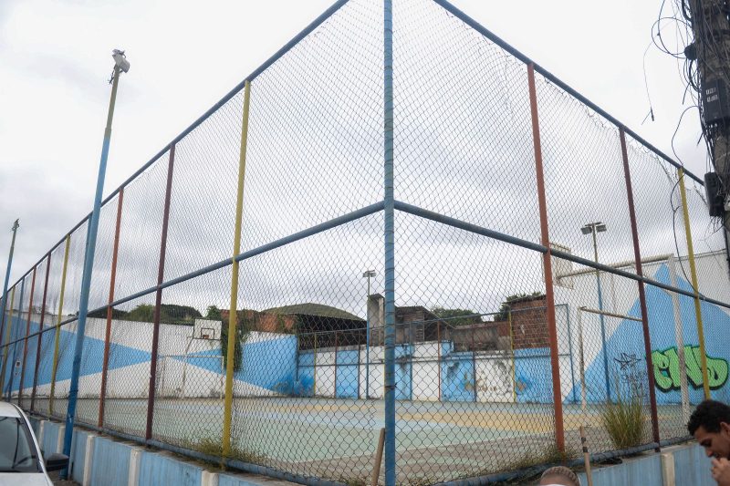Rodrigo Drable anuncia reforma da quadra poliesportiva do bairro Boa