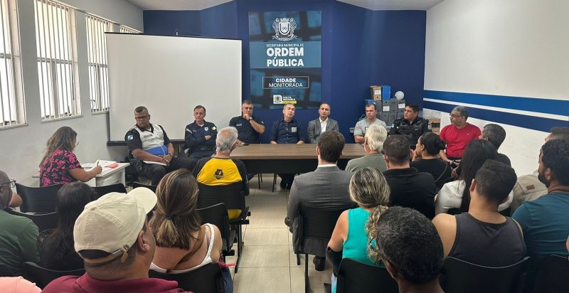 Ordem Pública de Volta Redonda promove reunião a fim de reprimir o comércio de cabos de energia e hidrômetros furtados