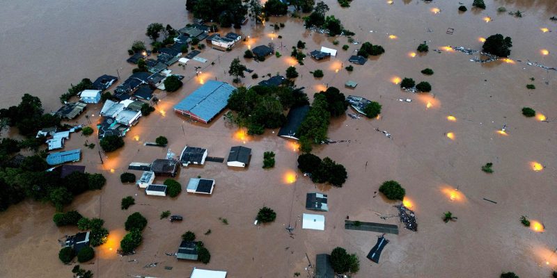 Barragem se rompe parcialmente no Rio Grande do Sul