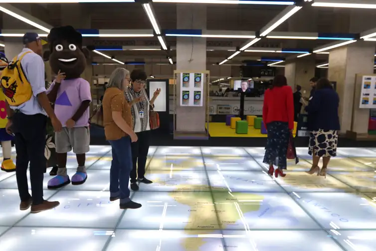 Rio de Janeiro (RJ), 29/05/2024 - IBGE lança a primeira unidade do Projeto Casa Brasil para preservação e disseminação da memória, no Palácio da Fazenda, centro da cidade. Foto: Tânia Rêgo/Agência Brasil