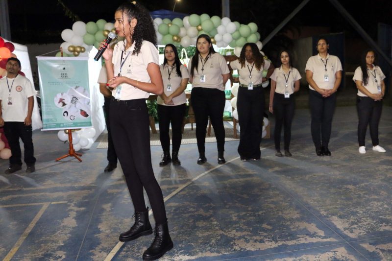 Alunos do Colegio Municipal Washington Luiz apresentam projeto final com