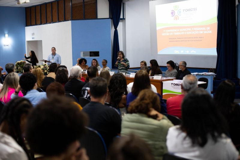 Volta Redonda promove a 1ª Conferência Municipal e Regional de Gestão do Trabalho e Educação na Saúde