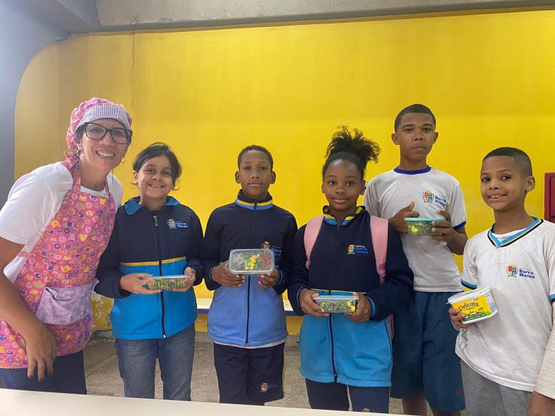 Escola Socioambiental Ada Bogato conclui projeto de Educacao Alimentar e