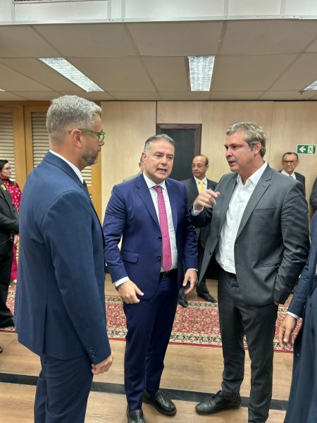 Rodrigo Drable se reune com Ministro dos Transportes em Brasilia