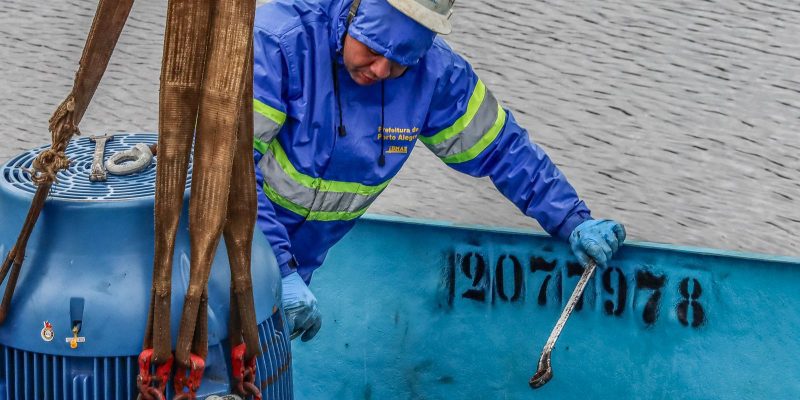 Porto Alegre tem 65% das estações de bombeamento de água funcionando