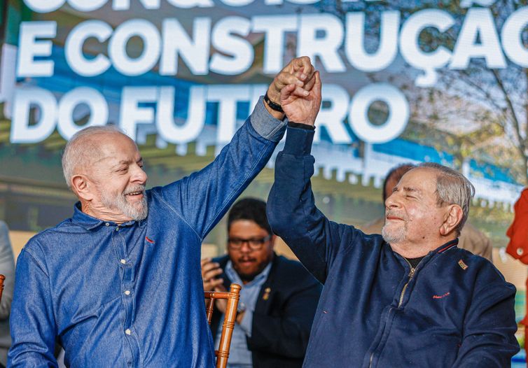 Ricardo Stuckert/PR Buri (SP), 23.07.2024 - Presidente da República, Luiz Inácio Lula da Silva, durante cerimônia de celebração dos 10 anos de atividades do Campus Lagoa do Sino da UFSCar e anúncios de investimentos do Ministério da Educação, no Campus Lagoa do Sino da Universidade Federal de São Carlos (UFSCar). Foto: Ricardo Stuckert/PR