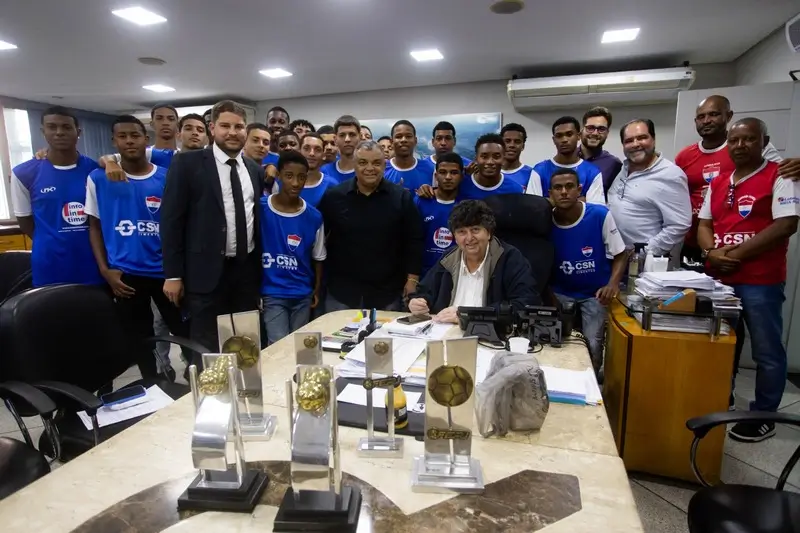 Volta Redonda time de futebol bicampeão