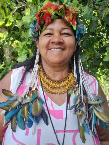 Juliana (Amanayara Tupinambá)/Divulgação Brasília (DF), 12.07.2024 - Jamopoty, cacique do povo tupinambá de Olivença. Foto: Juliana (Amanayara Tupinambá)/Divulgação