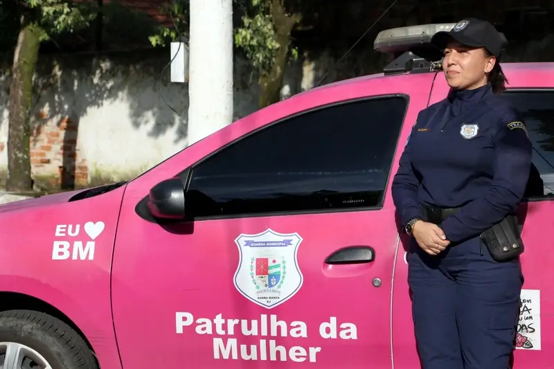 Agosto Lilás Patrulha da Mulher de Barra Mansa