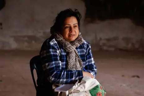 Tânia Rêgo/Agência Brasil Dourados (MS), 29/08/2024 - Projeto Guata: Oito doutorandos indígenas farão intercâmbio na França.
A estudante guarani kaiowá Maristela Aquino, de 44 anos, contemplada pelo Projeto Guatá, em visita à aldeia Guapoi Miri, nas cercanias da reserva indígena de Dourados. Foto: Tânia Rêgo/Agência Brasil