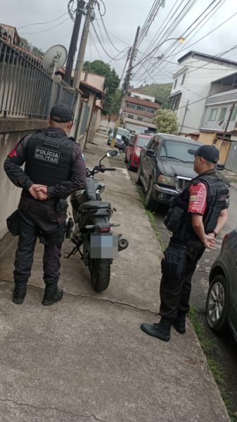 Moto furtada é recuperada por agentes do Sistema Integrado de Segurança de Volta Redonda