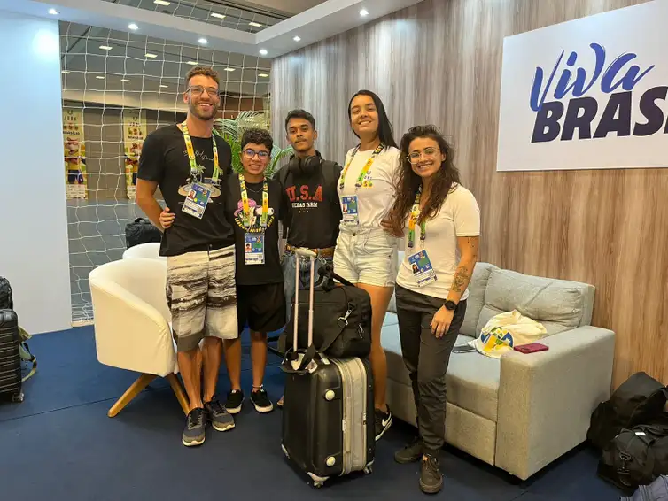 rebeca, thayana, daniel, ana carolina e rafael furriel - atletas - JUBs 2024