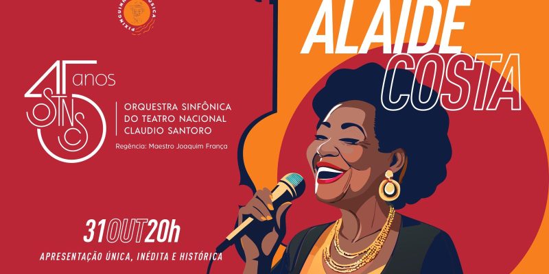 Concerto com Alaíde Costa abre nova temporada do Projeto Pixinguinha