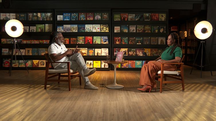 Rio de Janeiro (RJ), 19/11/2024 - Trilha de Letras recebe o filósofo, educador e escritor Renato Noguera. Foto: TV Brasil/Divulgação