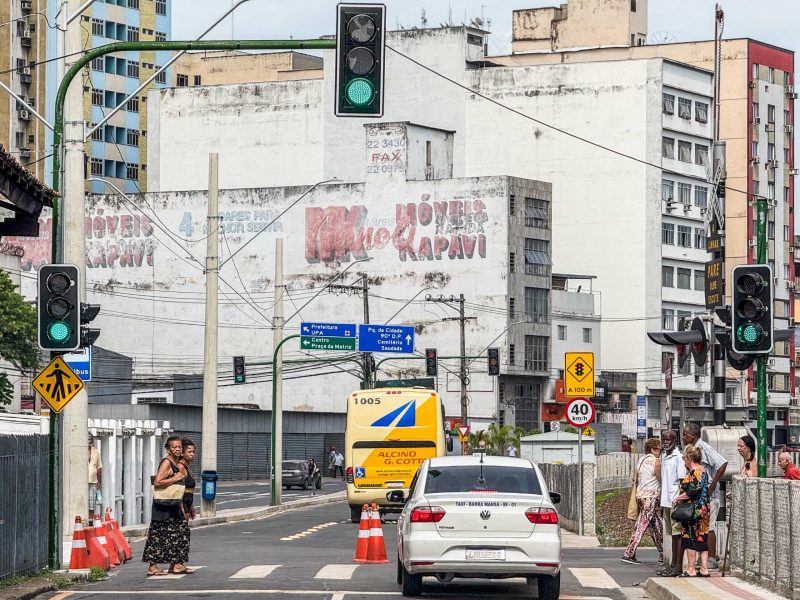 Nova avenida do Patio de Manobras no Centro e aberta
