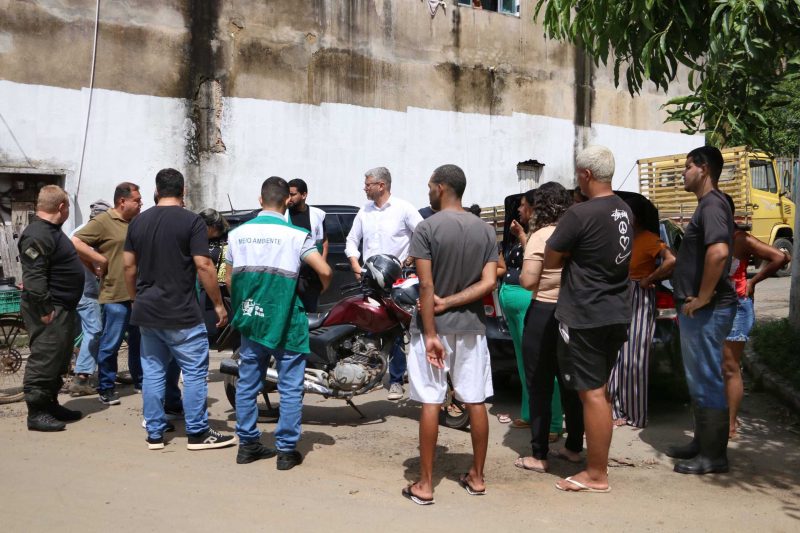 Rodrigo Drable participa de buscas por idoso desaparecido no bairro